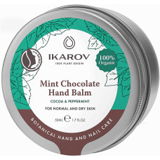 Органический бальзам для рук Ikarov Мятный шоколад с маслом какао и мяты 50 мл (51117)