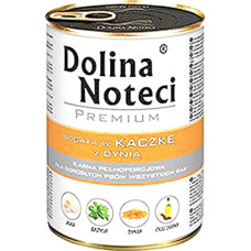 Влажный корм для собак Dolina Noteci Premium с уткой и тыквой 400 г