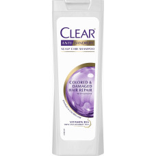 Шампунь Clear против перхоти для женщин Для поврежденных и окрашенных волос 400 мл (38501)