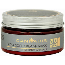 Крем-маска Cannabis Extra Soft восстанавливающая для кожи рук и ногтей с экстрактом каннабиса 100 мл (50954)