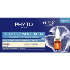 Средство против выпадения волос для мужчин Phyto Phytocyane Men Anti-Hair Loss Treatment 12 шт. х 3.5 мл (35825)