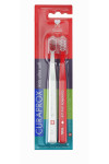 Детские зубные ультрамягкие щетки Curaprox Kids Swiss School Toothbrush 5-14 лет d 0.09 мм 2 шт. (45981)