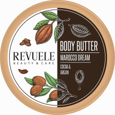 Баттер для тела Revuele Morocco Dream Cocoa Argan Body Butter с какао и аргановым маслом 200 мл (49598)