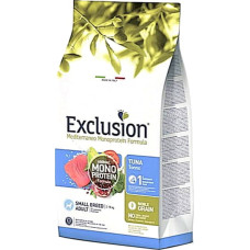 Полнорационный сухой корм Exclusion Adult Tuna Small Breed с тунцем для взрослых собак мелких пород 0.5 кг