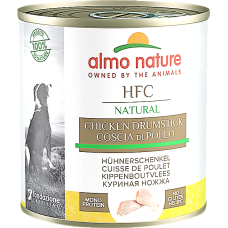 Влажный корм для собак Almo Nature HFC Dog Natural с куриной голенью 280 г
