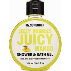 Гель для душа Mr.Scrubber Jelly bubbles Mellow Mango для всех типов кожи 300 г (49065)