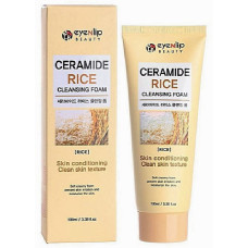 Пенка для умывания Eyenlip Ceramide Rice Cleansing Foam с керамидами и экстрактом риса 100 мл (43338)