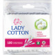 Упаковка ватных палочек Lady Cotton 6 пачек по 100 шт. (50477)