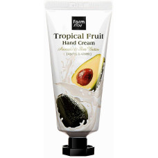 Крем для рук FarmStay Tropical Fruit Hand Cream Avocado Shea Butter с авокадо и маслом ши 50 мл (51202)