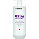 Шампунь Goldwell DSN Blondes Highlights против желтизны для осветленных волос 1 л (38824)