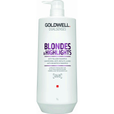 Шампунь Goldwell DSN Blondes Highlights против желтизны для осветленных волос 1 л (38824)
