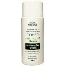 Тонер Triuga Anti-Acne Neem Аюрведический Противовоспалительный для проблемной кожи 200 мл (44645)