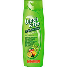 Шампунь Wash Go с экстрактами фруктов для всех типов волос 400 мл (39719)