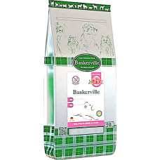 Сухой корм для щенков Baskerville HF Junior без зерновой мясо говядины мясо птицы Small Breed 20 кг