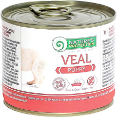 Влажный корм для щенков Nature's Protection Puppy Veal с телятиной 200 г 