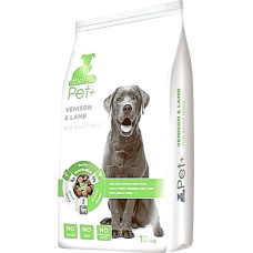 Сухой корм для взрослых собак the Pet+ с олениной и ягненоком 12 кг