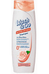 Шампунь Wash Go с розовой водой для сухих и поврежденных волос 400 мл (39722)