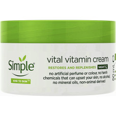 Ночной витаминный крем Simple Vital Vitamin Night Cream Kind to Skin 50 мл (41521)