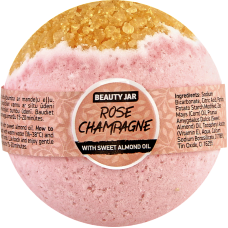 Бомбочка для ванны Beauty Jar Rose Champagne 150 г (47211)