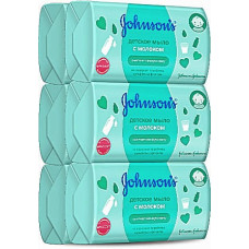 Упаковка мыла Johnson’s Baby с молоком 90 г х 6 шт. (51725)