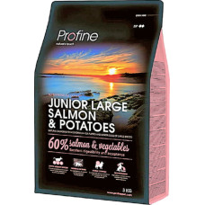 Profine Junior Large Salmon Potatoes корм корм для щенков крупных пород с лососем и картофелем 15 кг