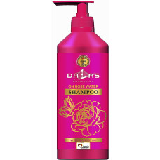 Шампунь Dalas для укрепления и роста волос на розовой воде 500 мл (38545)