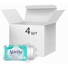 Упаковка ватных дисков Novita Delicate 4 пачки по 50 шт. (50440)