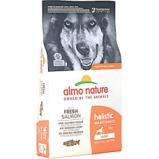 Сухой корм для собак Almo Nature Holistic Dog L для взрослых собак больших пород со свежим лососем 12 кг