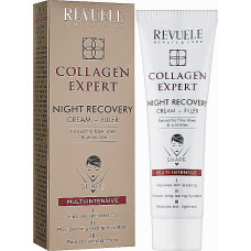 Ночной восстанавливающий крем-филлер для лица Revuele Collagen Expert Night Recovery Cream-Filler 50 мл (41362)