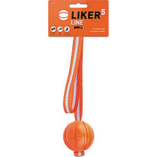 Игрушка для собак Liker Line Мячик с лентой 5 см