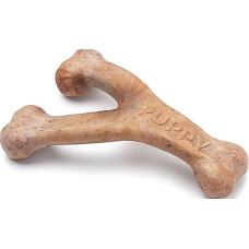 Игрушка Benebone Puppy Wishbone Bacon для грызения Рычаг со вкусом бекона размер MEDIUM для щенков весом до 27 кг