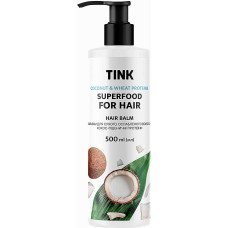 Бальзам для сухих, ослабленных волос Tink Кокос-Пшеничные протеины 500 мл (36605)