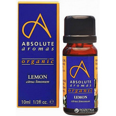Масло эфирное Absolute Aromas Лимон органическое 10 мл (46757)