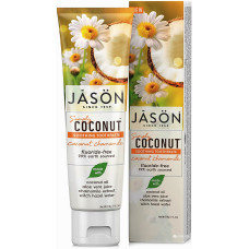 Зубная паста Jason Заживляющая с маслом кокоса Simply Coconut 119 г (45480)