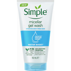 Мицеллярный гель для умывания Simple Water Boost Micellar Facial Gel Wash 150 мл (43614)
