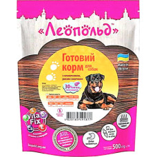 Леопольд консервы для собак с говядиной, рисом и овощами 500гр 491877