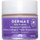 Ночной крем Derma E Advanced Peptides Flora-Collagen Увлажняющий с усовершенствованными пептидами и коллагеном 56 г (40478)