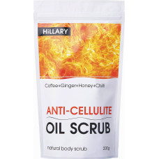 Скраб для тела Hillary Anticellulite Oil Scrub Антицеллюлитный разогревающий 200 г (48270)