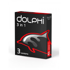 Dolphi Презерватив латексный 3 шт