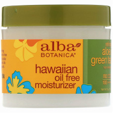 Крем для лица Alba Botanica Гавайский Алоэ вера и зеленый чай Гипоаллергенный без масел 85 г (40155)