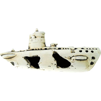 Грот керамический Aqua Nova Крушение подводной лодки 25 x 11 x 8 cм