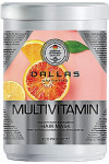 Энергетическая маска для волос Dallas Multivitamin с комплексом мультивитаминов, экстрактом женьшеня и маслом авокадо 1 л (36958)