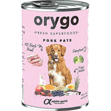 Влажный корм Orygo консерва для собак Порк виз Брокколи 400 г