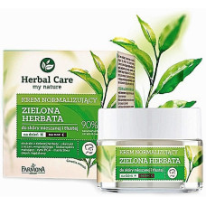 Крем нормализующий для лица Farmona день/ночь для жирной и комбинированной кожи Herbal Care Зеленый чай 50 мл (40754)