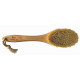 Антицеллюлитная щетка для сухого массажа, из натурального кактуса от BANDSCLUB + фитнес резинка (46739)