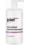 Восстанавливающий шампунь Piel Cosmetics Macadami Restore shampoo для поврежденных волос 1 л (39429)