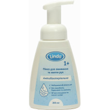 Пенка Lindo Антибактериальная для умывания и мытья рук 300 мл (51936)
