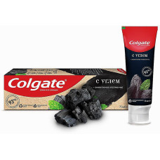 Зубная паста с натуральными ингредиентами Colgate Naturals Эффективное отбеливание с Углем 75 мл (45210)