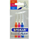 Набор межзубных ершиков Spokar Flexi 0.4, 0.5, 0.6 Мікс 3 шт. (44860)