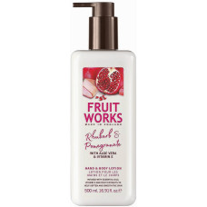 Лосьон для рук и тела Grace Cole Fruit Works Hand Body Lotion Strawberry Pomelo 500 мл (48192)